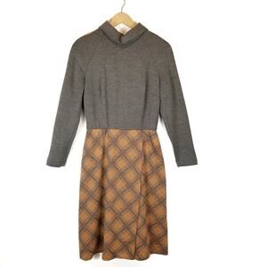 Nancy Greer Vintage Knit Long Sleeve Dress Size 6 / 8